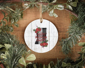 Merry Mississippi Christmas Ornament - Ornaments