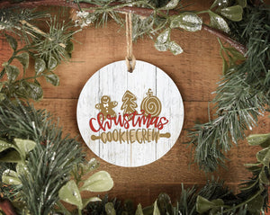 Christmas Cookie Crew Ornament - Ornaments