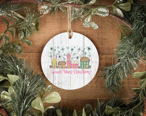 Small Town Christmas Ornament - Ornaments