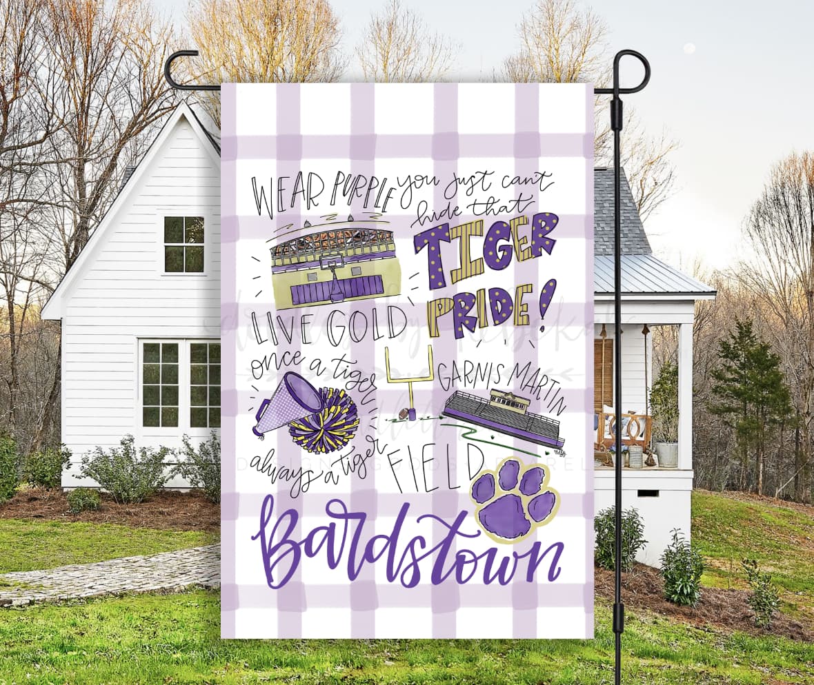 Tiger Pride Garden Flag - Garden Flag