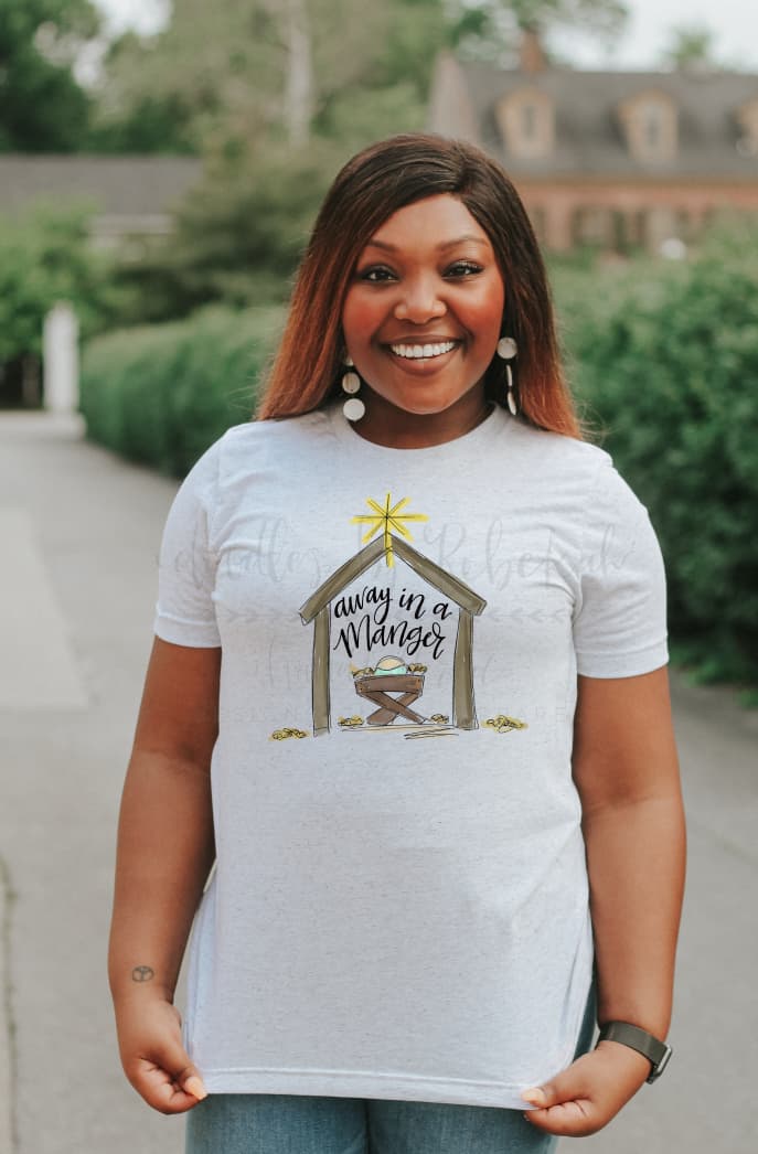 Away In A Manger - Tees