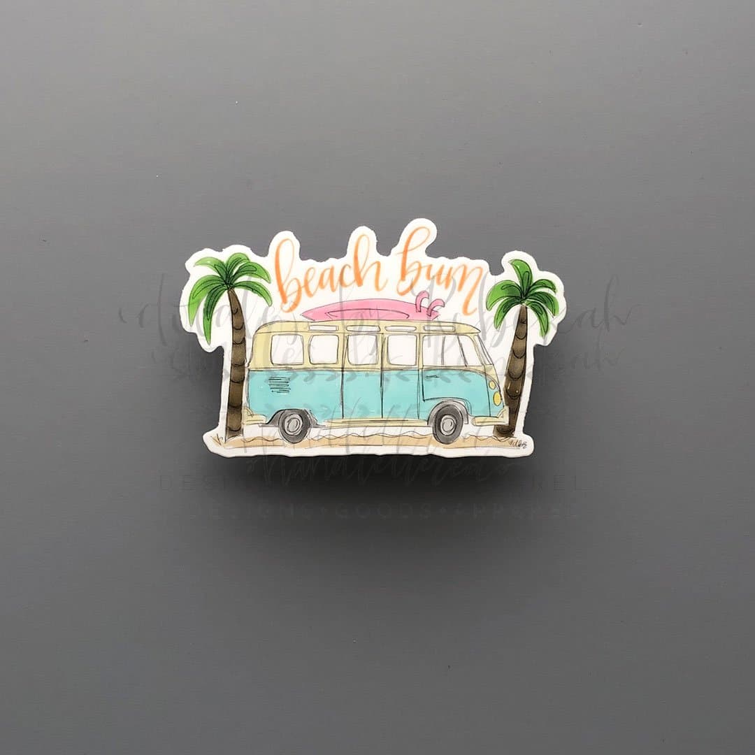 Beach Bum Sticker - Sticker