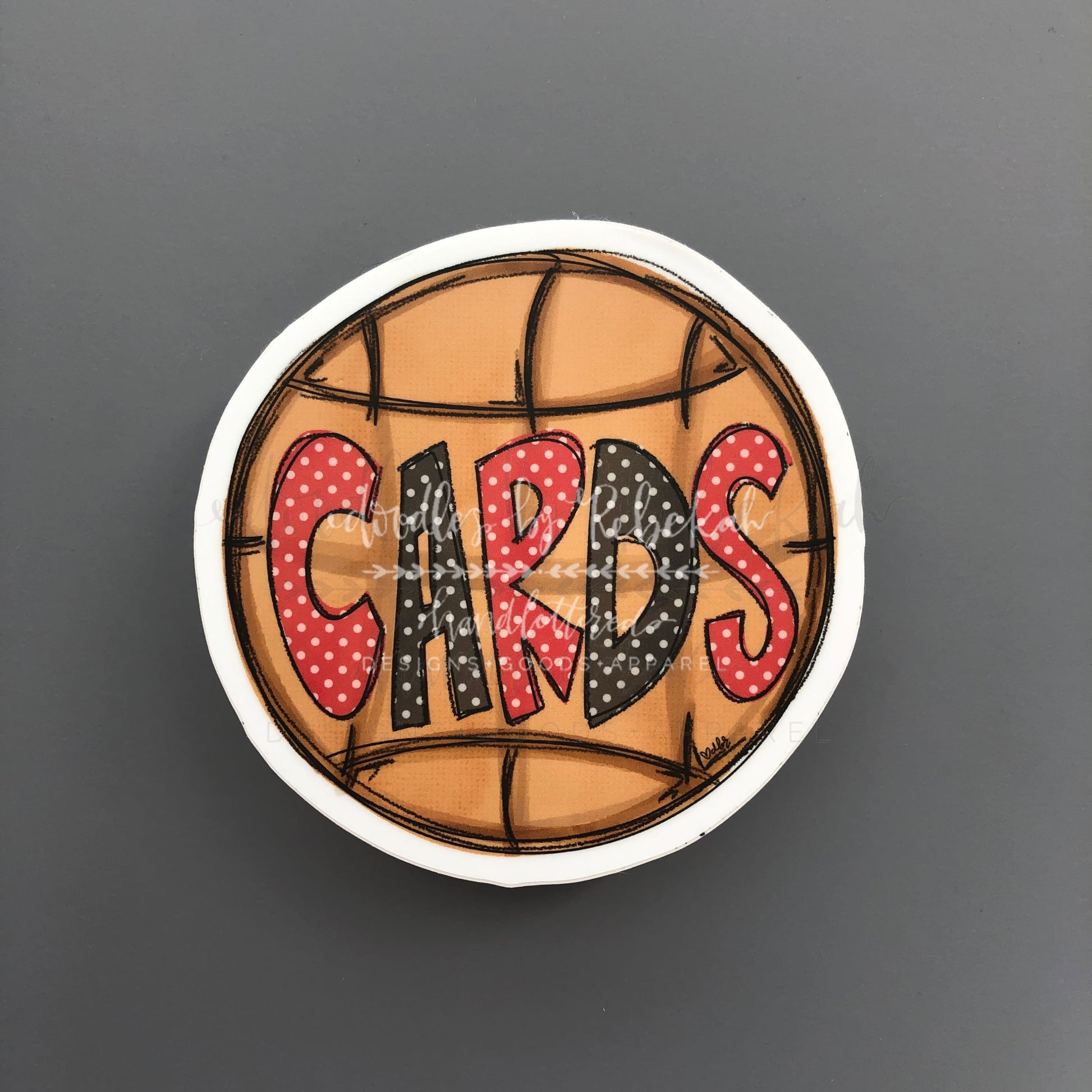 Cards Basketball Sticker - Sticker