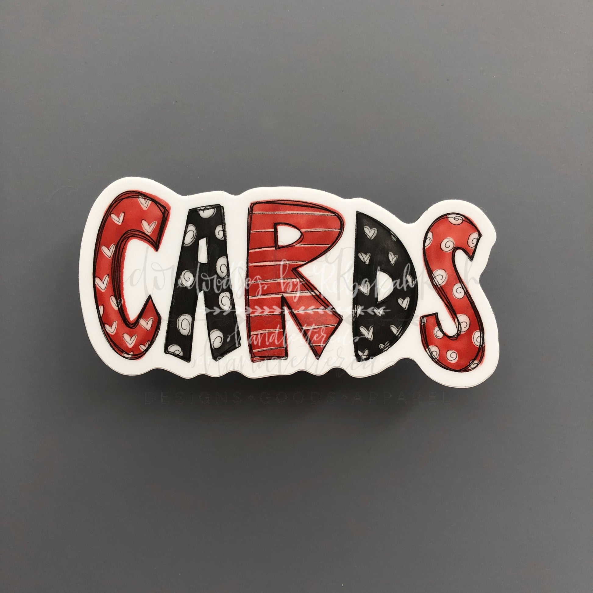 CARDS Sticker - Sticker