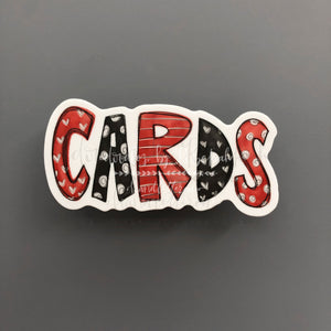 CARDS Sticker - Sticker