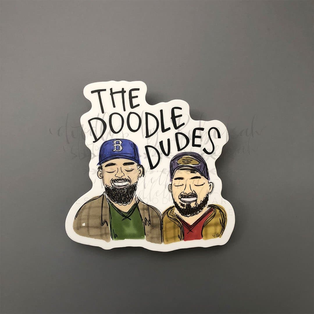 The Doodle Dudes Sticker - Sticker