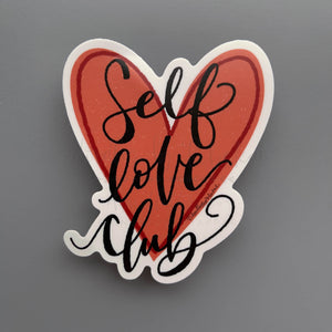 Self Love Club Sticker - Sticker