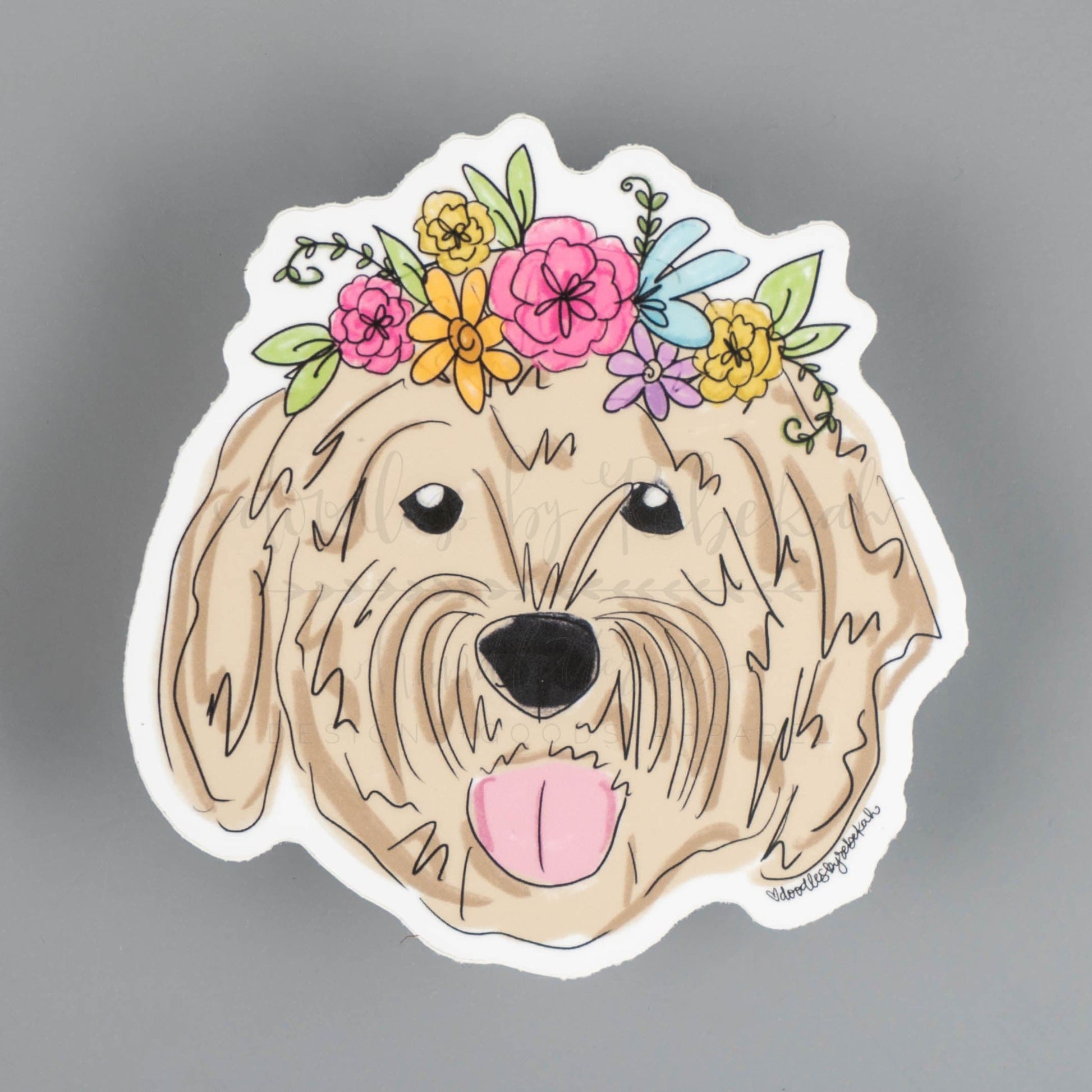 Golden Doodle Sticker - Sticker