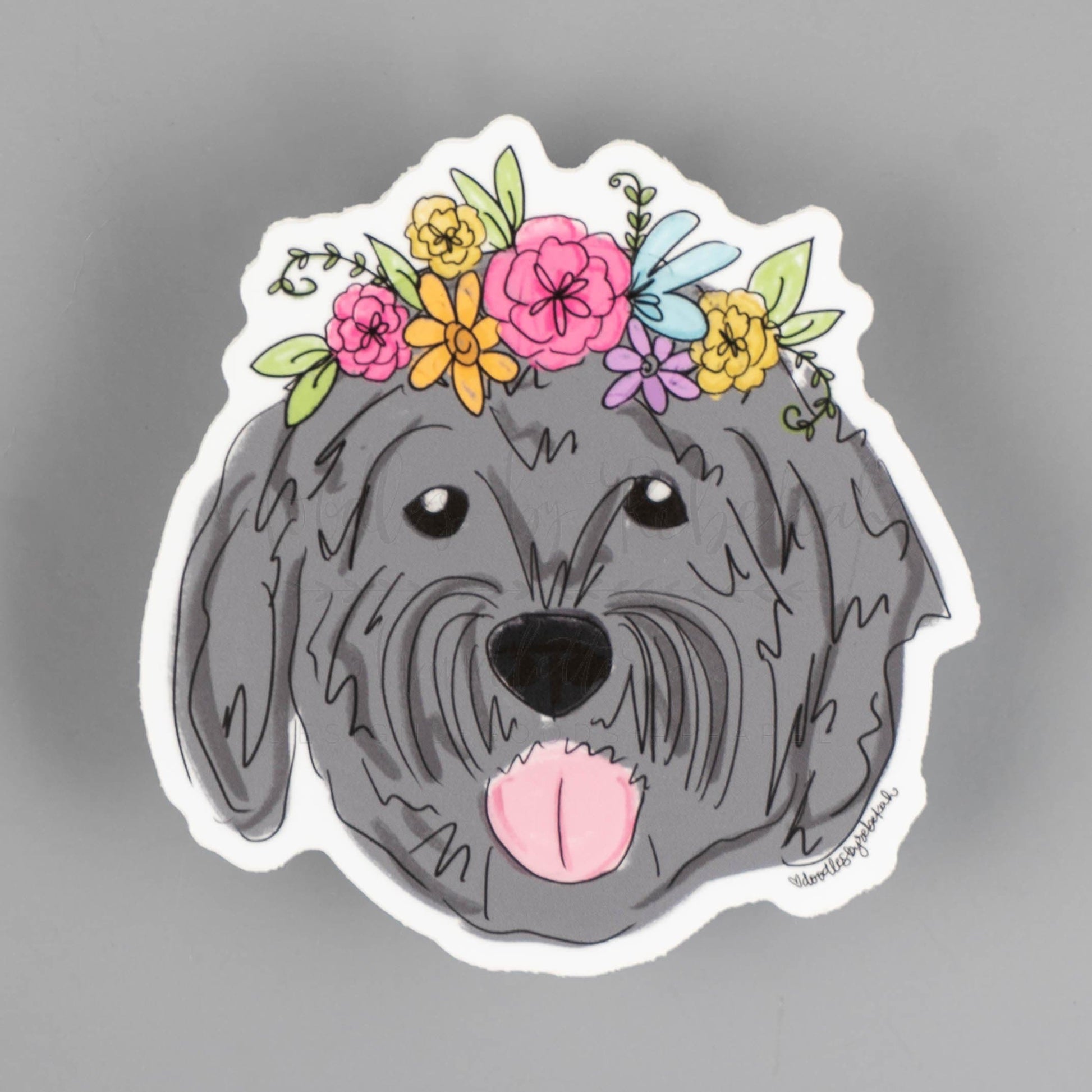 Golden Doodle Sticker - Sticker