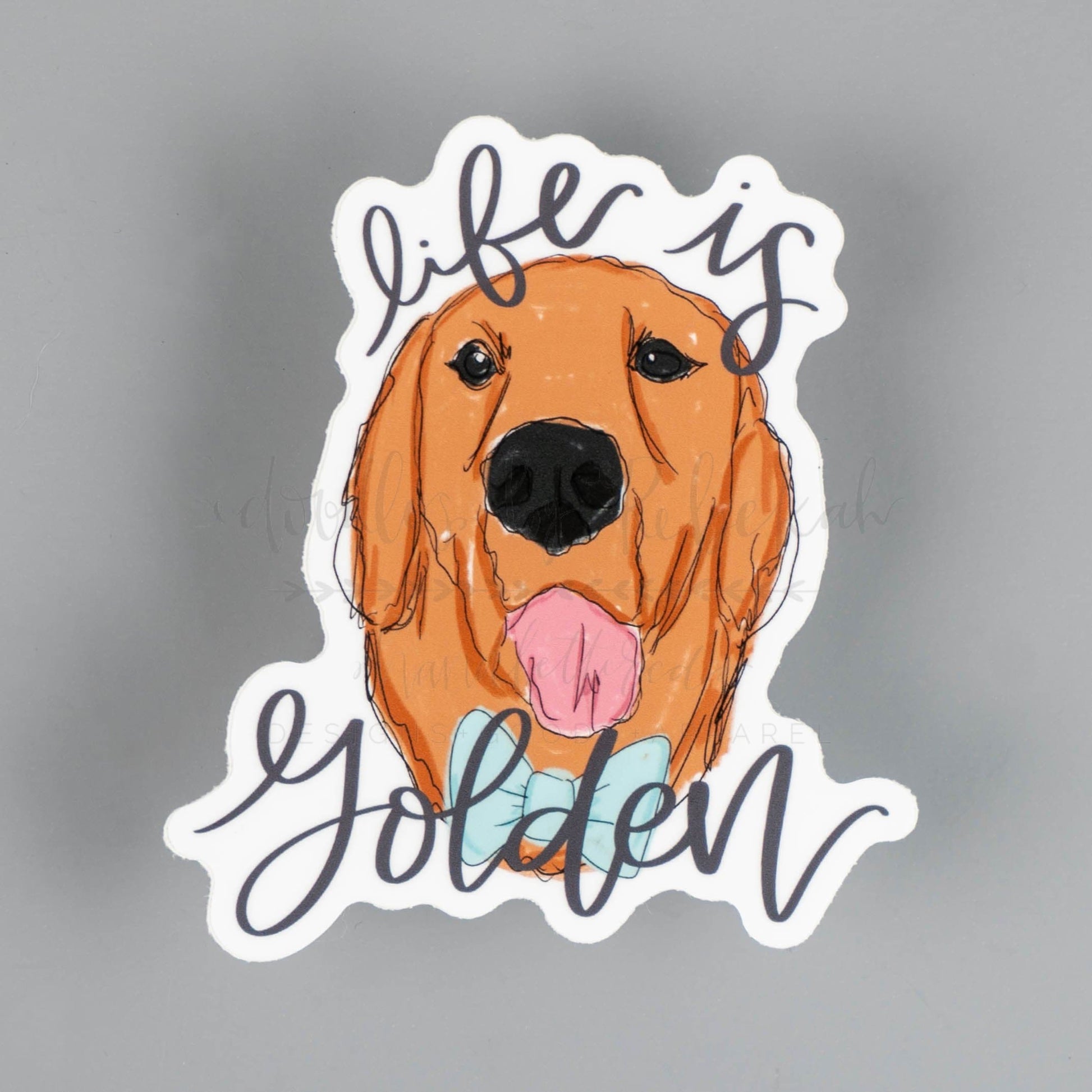 Golden Retriever Sticker - Sticker