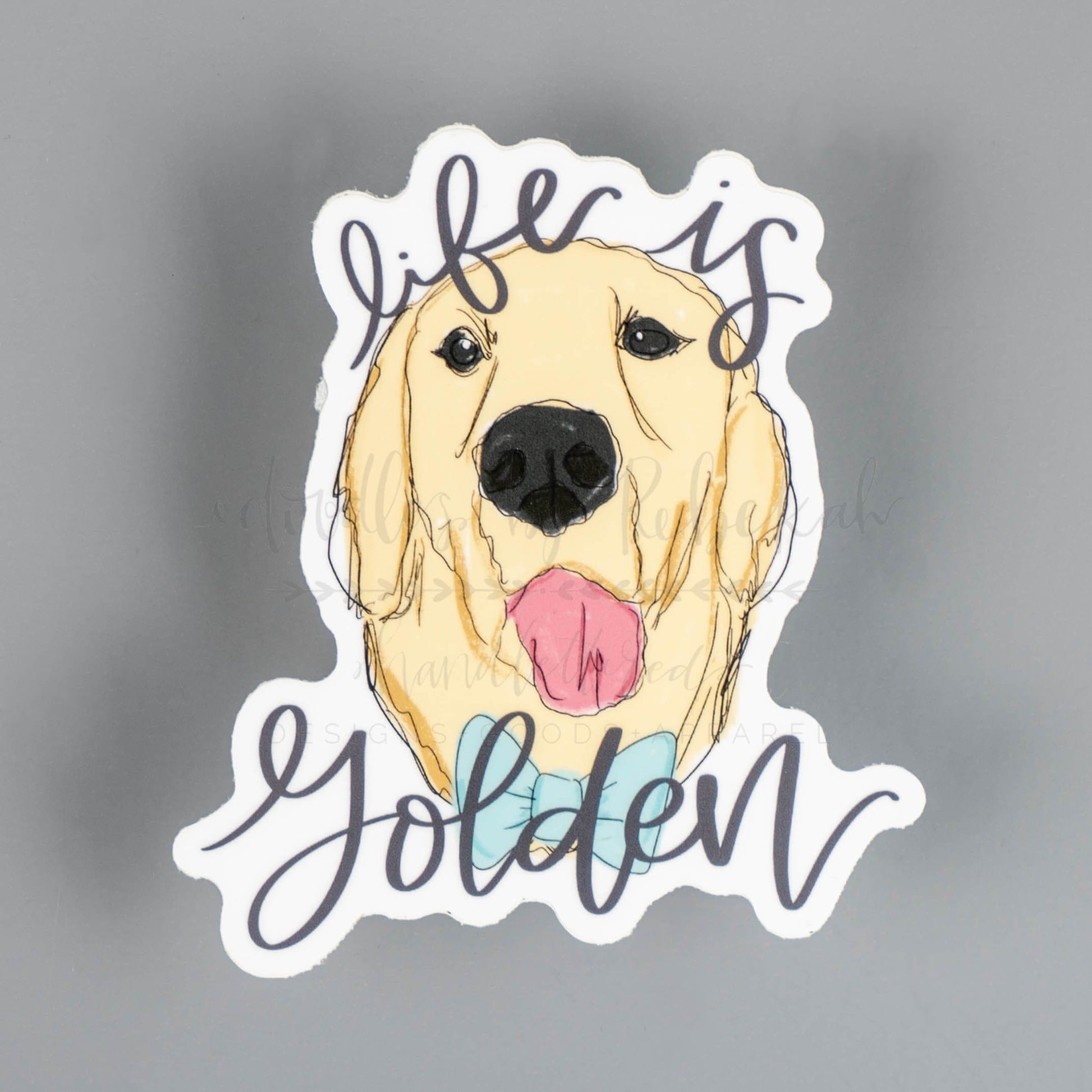 Golden Retriever Sticker - Sticker