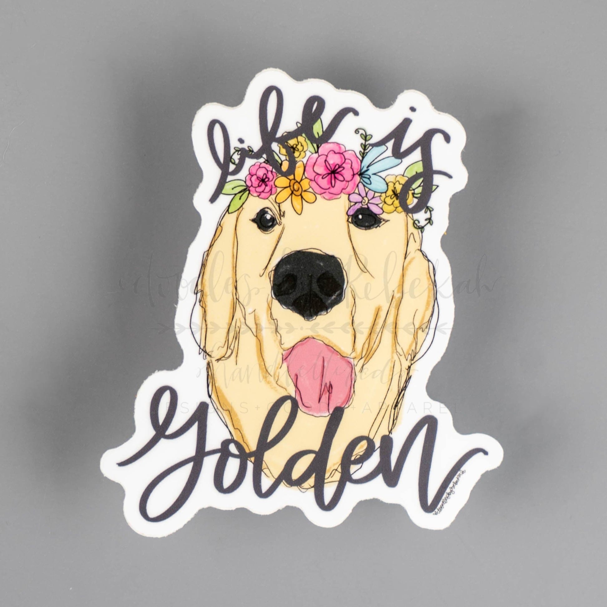 Golden Retriever Sticker - Sticker