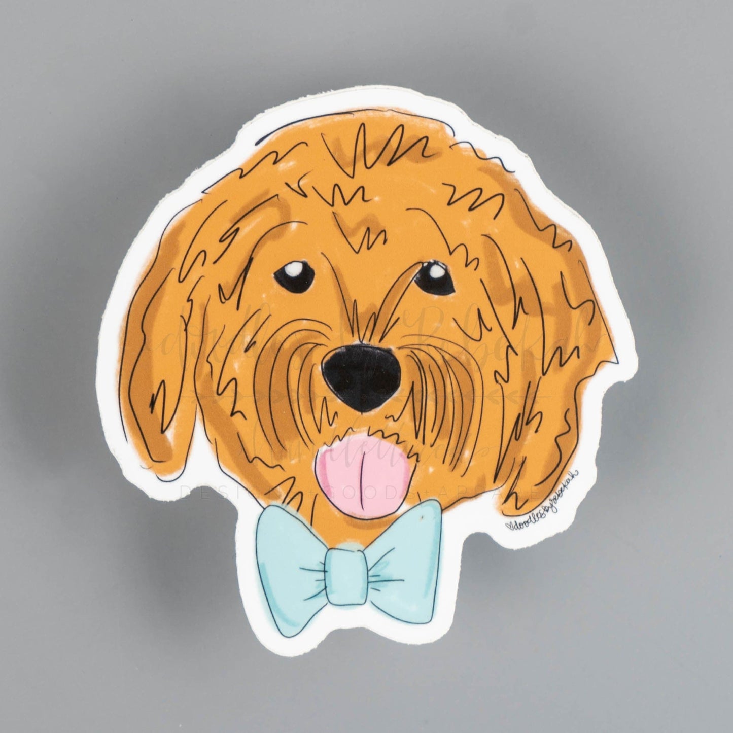 Golden Doodle Sticker - Sticker