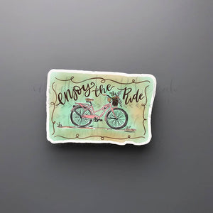 Enjoy the Ride Sticker - Sticker