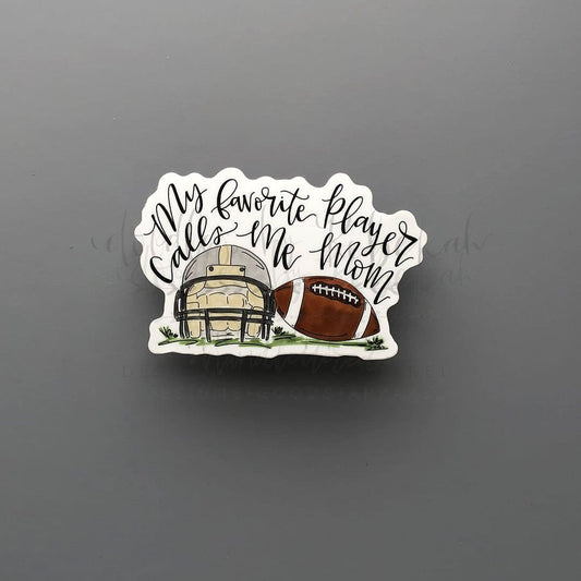 My Favorite Player FOOTBALL Sticker - Sticker