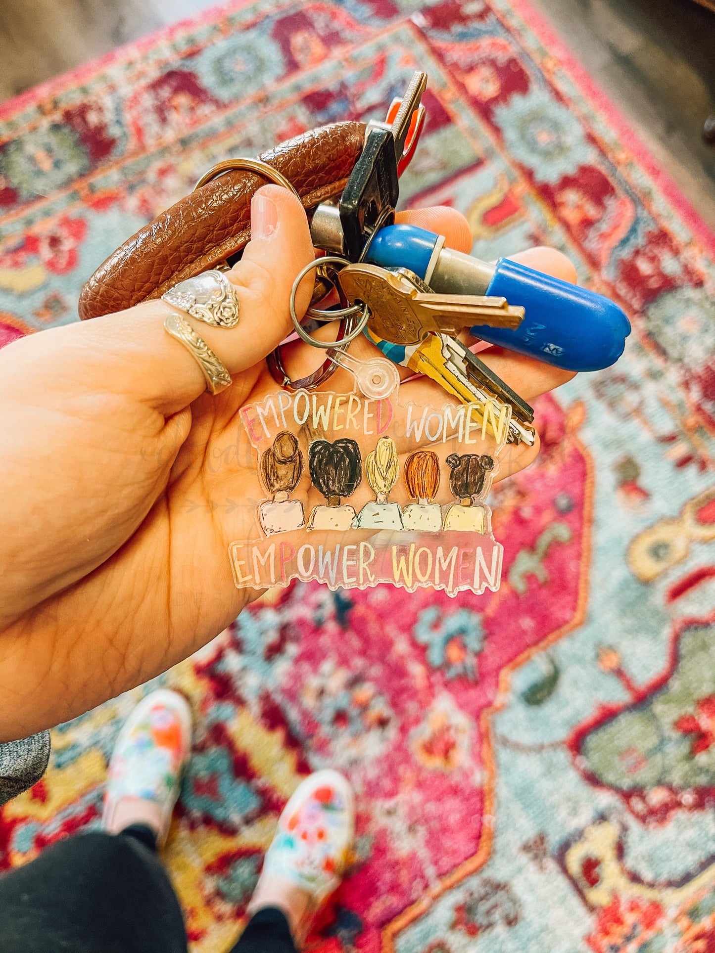 Empowered Women Acrylic Keychain