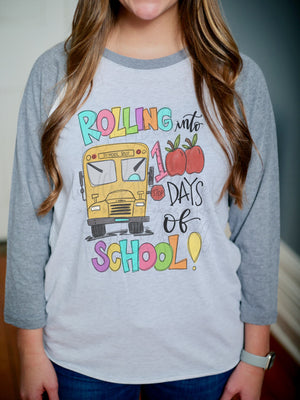 Rolling into 100 Days of School - Tees