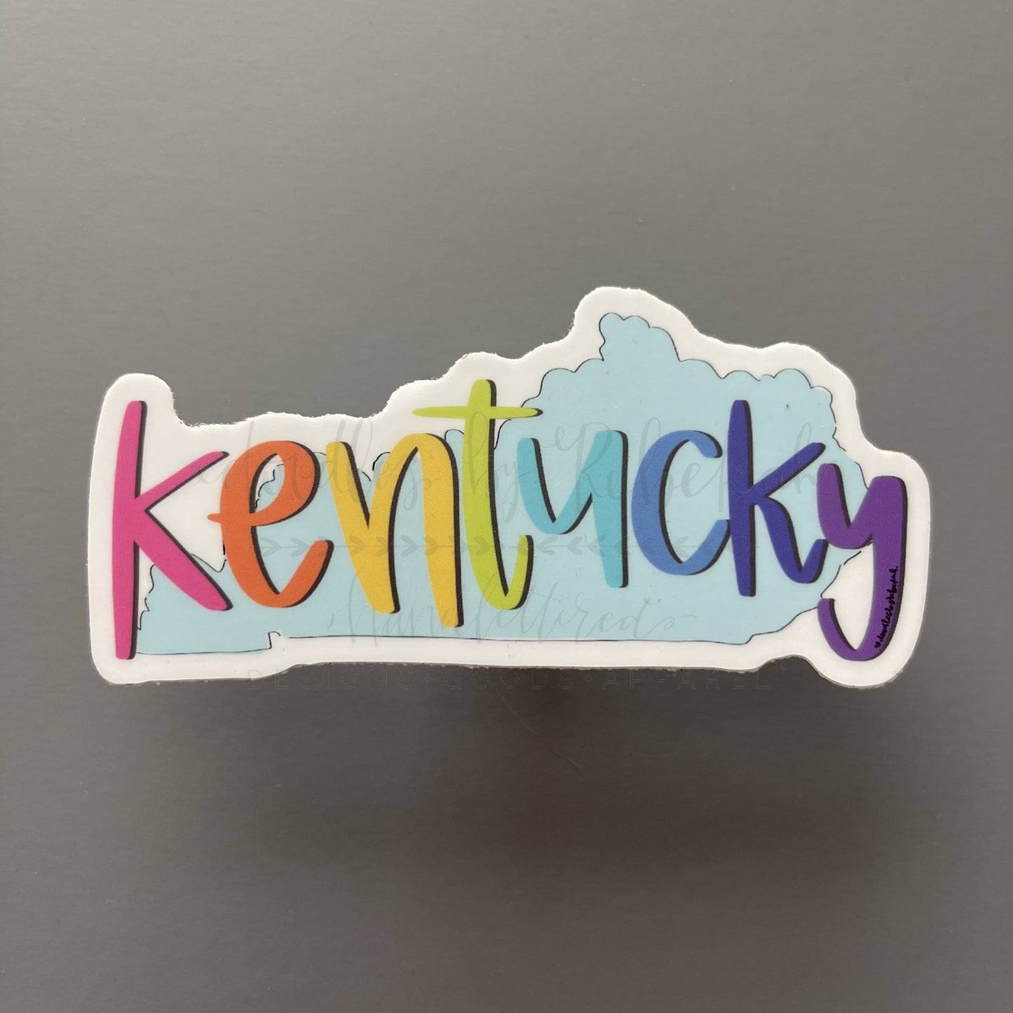 Kentucky Colorful Sticker - Sticker