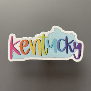 Kentucky Colorful Sticker - Sticker