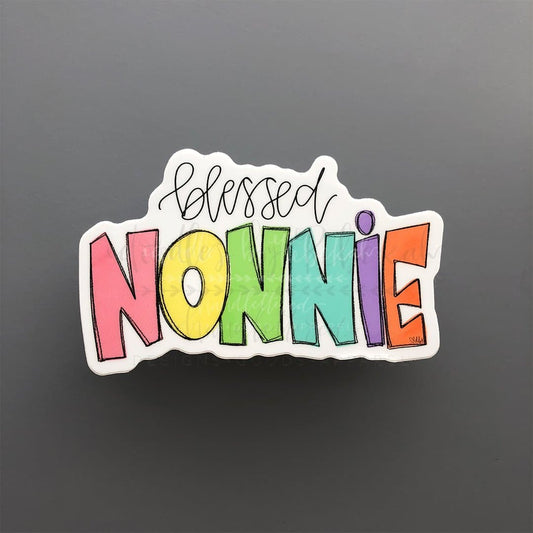 Blessed Nonnie Sticker - Sticker