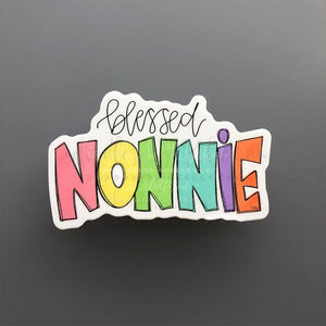 Blessed Nonnie Sticker - Sticker