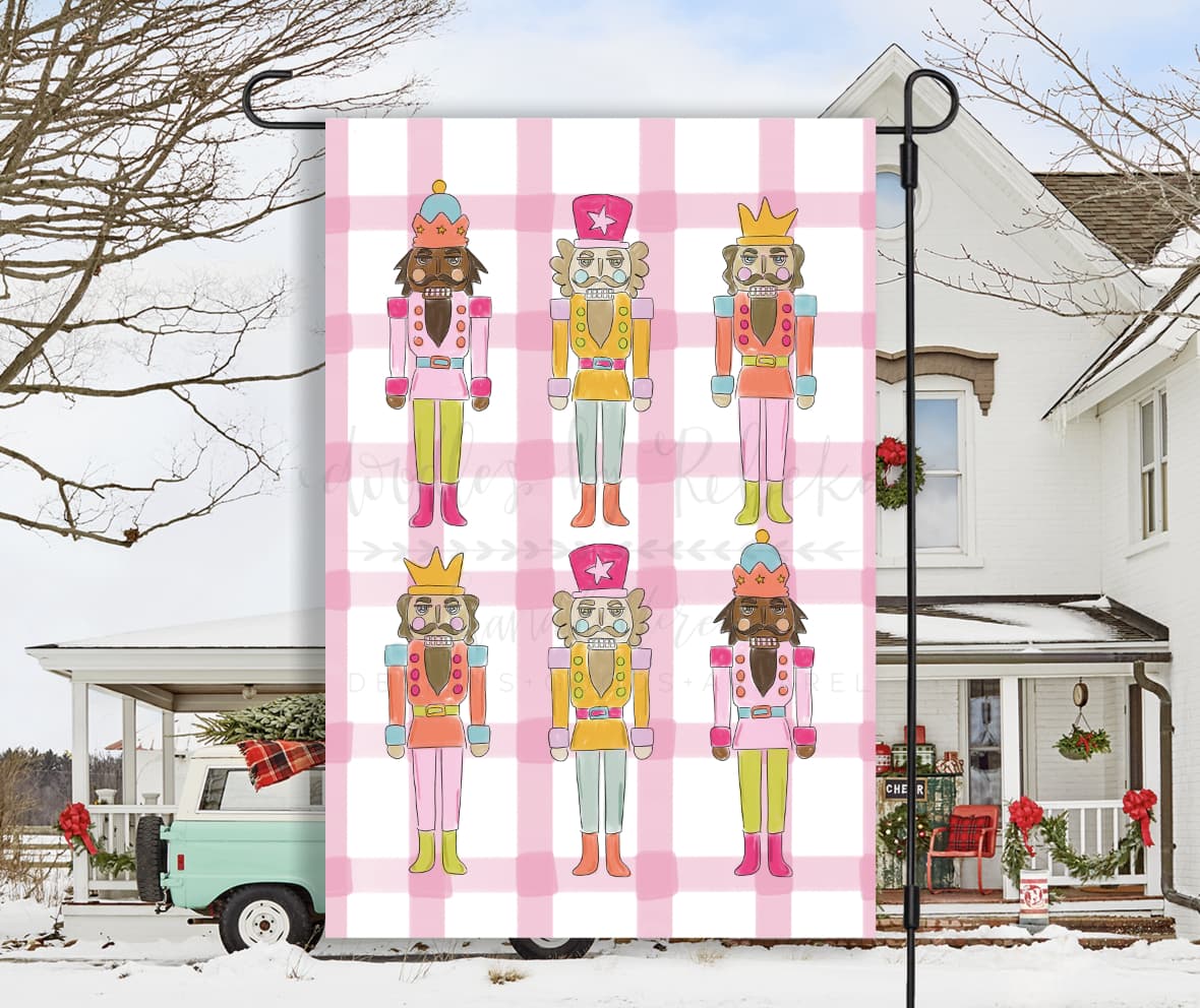 Nutcracker Garden Flag - Garden Flag