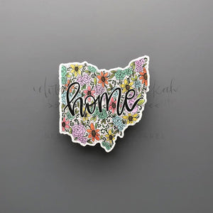 Ohio Floral Home Sticker