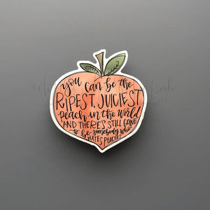 Juicy Peach Sticker - Sticker