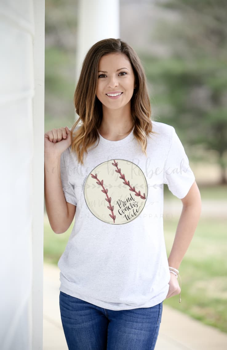 Proud Coach’s Wife (Baseball) Tee - Tees