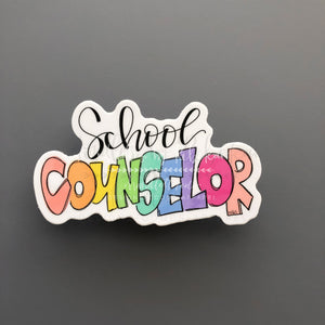 School Counselor Sticker - Sticker